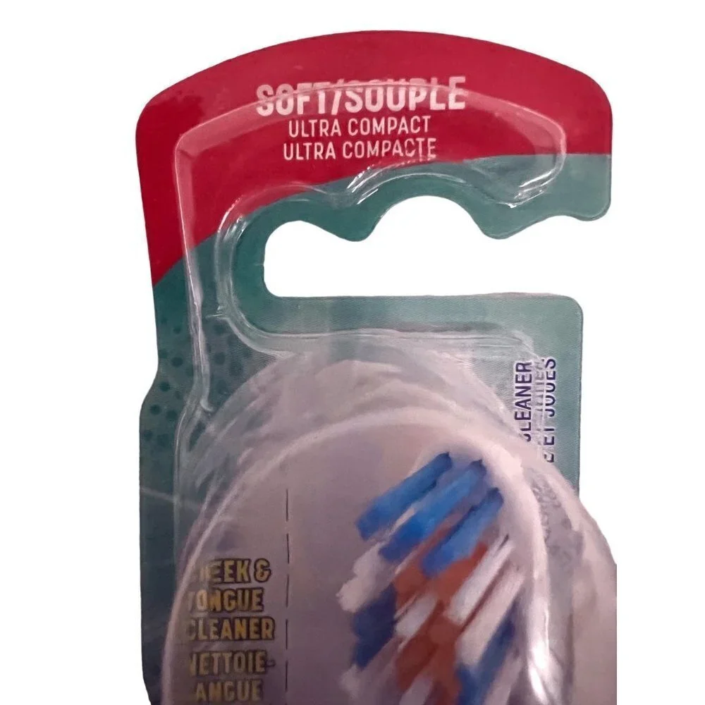 Lot of 4 Colgate 360 Whole Mouth Clean Soft Ultra Compact Adult Toothbrush New